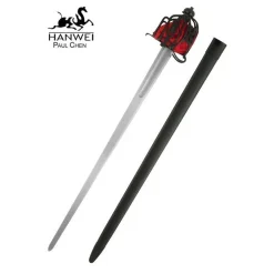 Hanwei Battle-Ready Basket Hilt Broadsword (bot 3 Mm) -Sabels Verkoopwinkel battle ready basket hilt broadsword bot 3 mm 1