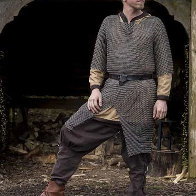 Epic Armoury Cavaleriemaliënkolder, Korte Mouwen, Mild Steel 3 Epic Armoury Cavaleriemaliënkolder, Korte Mouwen, Mild Steel