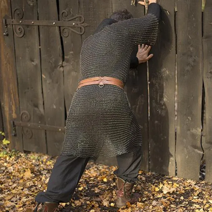 Epic Armoury Cavaleriemaliënkolder, Korte Mouwen, Zwart 4 Epic Armoury Cavaleriemaliënkolder, Korte Mouwen, Zwart - Afbeelding 2