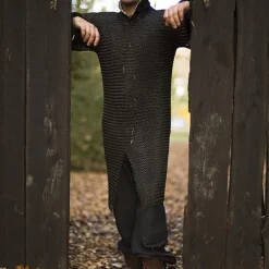 Epic Armoury Cavaleriemaliënkolder, Korte Mouwen, Zwart 12 Epic Armoury Cavaleriemaliënkolder, Korte Mouwen, Zwart -Sabels Verkoopwinkel cavaleriemalienkolder korte mouwen zwart 4