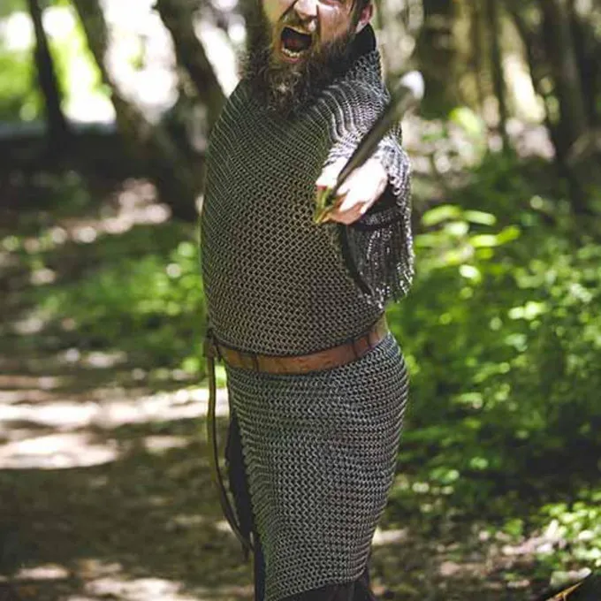 Epic Armoury Cavaleriemaliënkolder, Mild Steel 4 Epic Armoury Cavaleriemaliënkolder, Mild Steel - Afbeelding 2