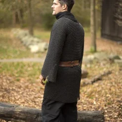 Epic Armoury Cavaleriemaliënkolder, Zwart Mild Steel 10 Epic Armoury Cavaleriemaliënkolder, Zwart Mild Steel -Sabels Verkoopwinkel cavaleriemalienkolder zwart mild steel 2