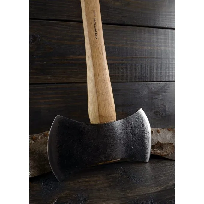 Condor Dubbele Houthakkersbijl 5 Condor Dubbele Houthakkersbijl - Afbeelding 3