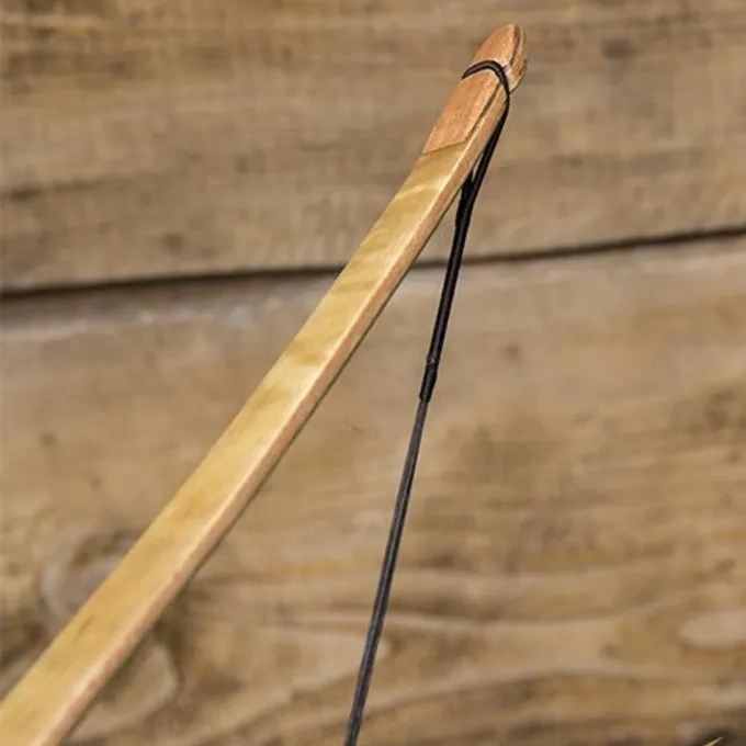 Epic Armoury Longbow Junior, Licht Hout 4 Epic Armoury Longbow Junior, Licht Hout - Afbeelding 2