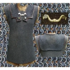 Ulfberth Lorica Hamata, Gemixt Geklonken Ringen, 6 Mm