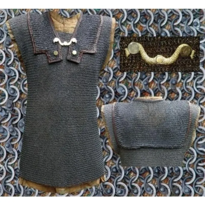 Ulfberth Lorica Hamata, Gemixt Geklonken Ringen, 6 Mm 3 Ulfberth Lorica Hamata, Gemixt Geklonken Ringen, 6 Mm