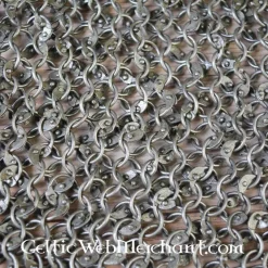 Ulfberth Maliën Schouderstuk, Onbehandeld, Ronde Ringen - Ronde Klinknagels, 8 Mm 7 Ulfberth Maliën Schouderstuk, Onbehandeld, Ronde Ringen - Ronde Klinknagels, 8 Mm -Sabels Verkoopwinkel malien schouderstuk onbehandeld ronde ringen ronde 2