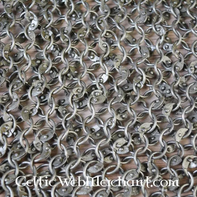 Ulfberth Maliën Schouderstuk, Onbehandeld, Ronde Ringen - Ronde Klinknagels, 8 Mm 5 Ulfberth Maliën Schouderstuk, Onbehandeld, Ronde Ringen - Ronde Klinknagels, 8 Mm - Afbeelding 3