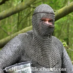 Maliënkap Met Driehoekig Vizier, Gebronsd, 8 Mm