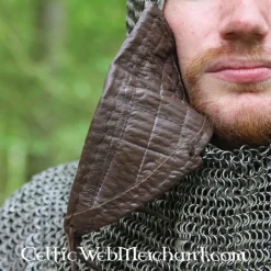 Ulfberth Maliënkap Met Driehoekig Vizier, Ronde Ringen - Ronde Klinknagels, 8 Mm -Sabels Verkoopwinkel malienkap met driehoekig vizier ronde ringen ronde 2