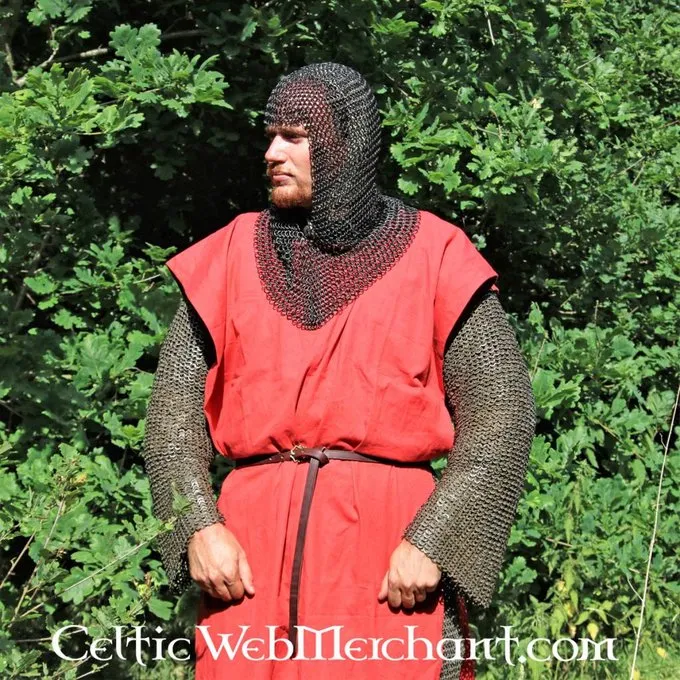 Maliënkap Met Driehoekige Hals, Gebronsd, 9 Mm 4 Maliënkap Met Driehoekige Hals, Gebronsd, 9 Mm - Afbeelding 2