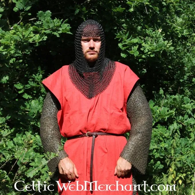 Maliënkap Met Driehoekige Hals, Gebronsd, 9 Mm 5 Maliënkap Met Driehoekige Hals, Gebronsd, 9 Mm - Afbeelding 3