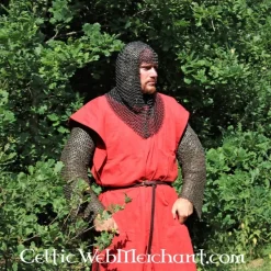 Maliënkap Met Driehoekige Hals, Gebronsd, 9 Mm