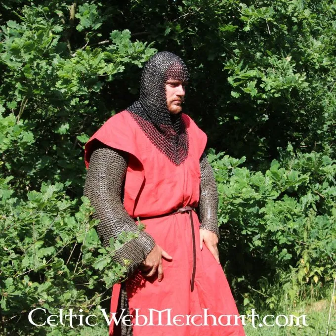 Maliënkap Met Driehoekige Hals, Gebronsd, 9 Mm 6 Maliënkap Met Driehoekige Hals, Gebronsd, 9 Mm - Afbeelding 4