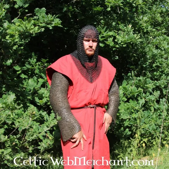 Maliënkap Met Driehoekige Hals, Gebronsd, 9 Mm 7 Maliënkap Met Driehoekige Hals, Gebronsd, 9 Mm - Afbeelding 5