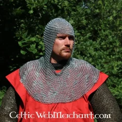 Maliënkap Met Vierkante Hals, Verzinkt, 8 Mm