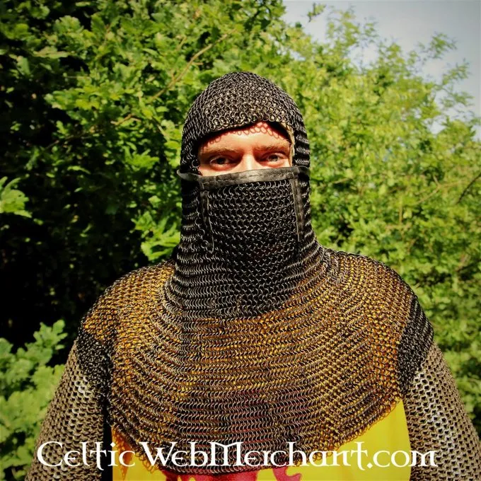 Maliënkap Met Vierkanten Vizier, Gebronsd, 8 Mm 8 Maliënkap Met Vierkanten Vizier, Gebronsd, 8 Mm - Afbeelding 6