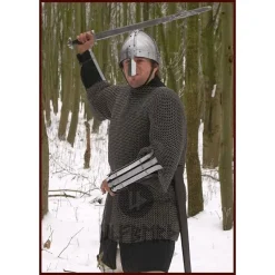 Ulfberth Maliënkolder Met Halflange Mouwen, Gemixte Platte Ringen-ronde Klinknagels, 8 Mm