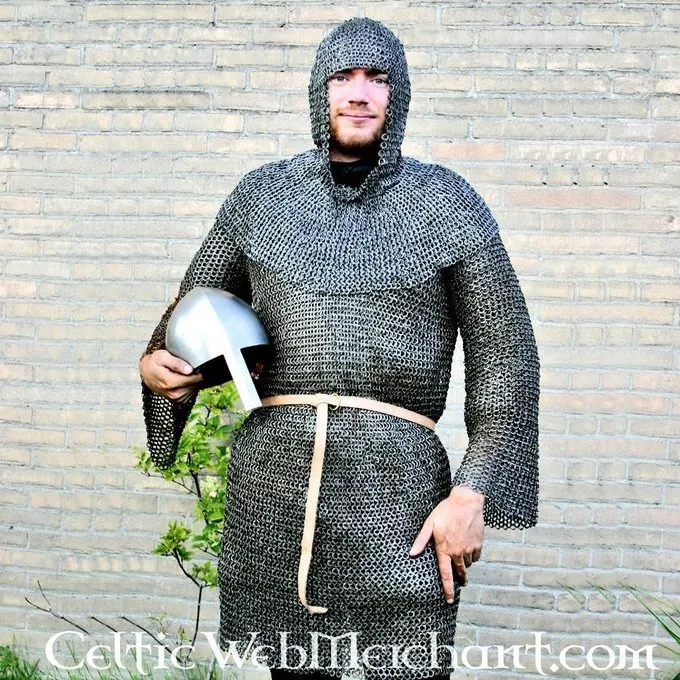 Ulfberth Maliënkolder Met Lange Mouwen, Onbehandeld, 8 Mm 4 Ulfberth Maliënkolder Met Lange Mouwen, Onbehandeld, 8 Mm - Afbeelding 2