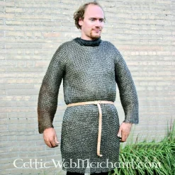 Ulfberth Maliënkolder Met Lange Mouwen, Platte Ringen-ronde Klinknagels, 8 Mm