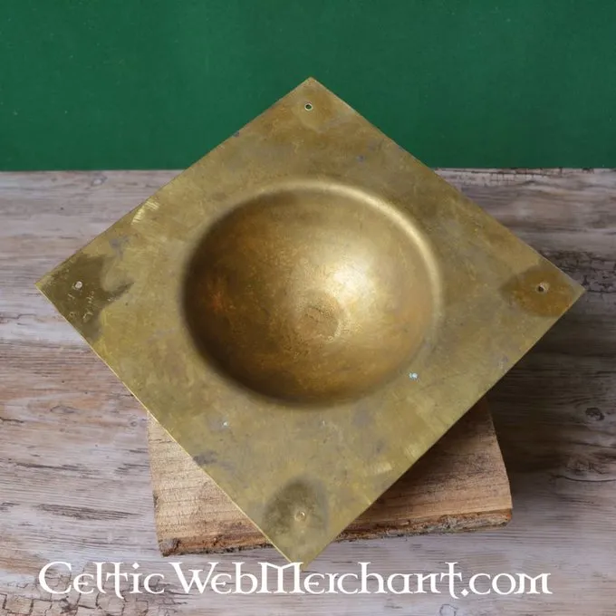 Deepeeka Messingen Vierkante Schildknop 4 Deepeeka Messingen Vierkante Schildknop - Afbeelding 2