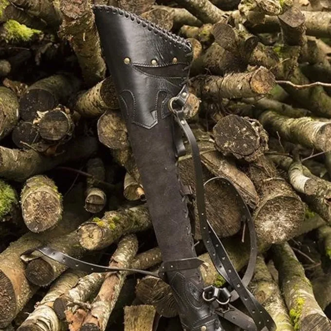 Epic Armoury Pijlenkoker Atilla, Zwart 3 Epic Armoury Pijlenkoker Atilla, Zwart