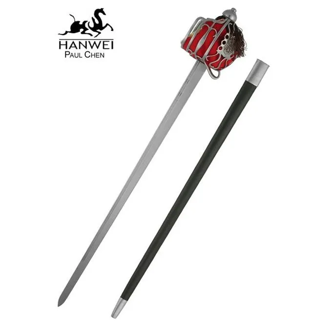 Hanwei Scottish Basket Hilt Backsword 4 Hanwei Scottish Basket Hilt Backsword - Afbeelding 2