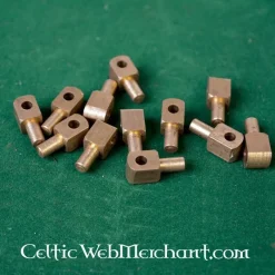 Vervelles, Koperen Pinnen Voor Bascinet Of Pantser, Per Dozijn Geleverd -Sabels Verkoopwinkel vervelles koperen pinnen voor bascinet of pantser 4