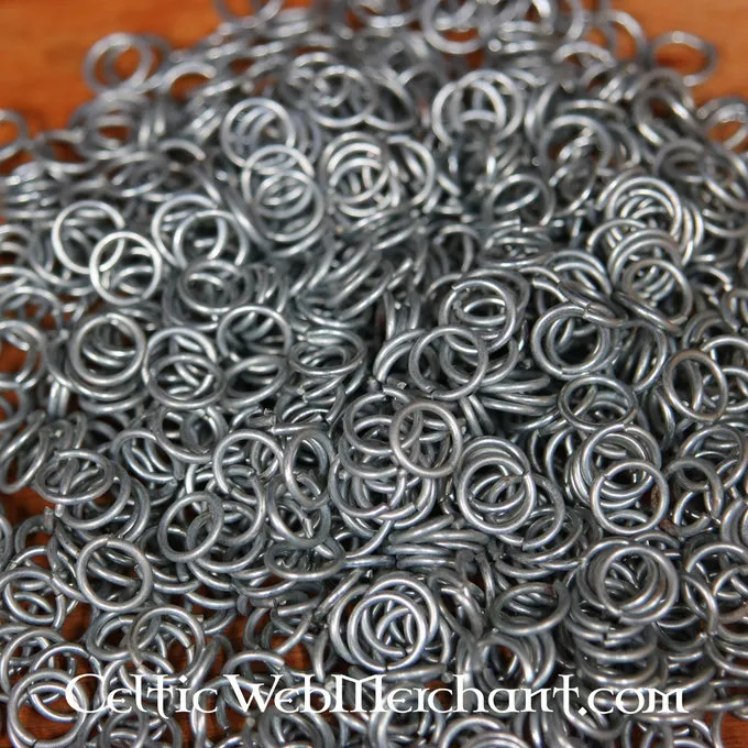 Verzinkte Maliënringen, 1 Kg 3 Verzinkte Maliënringen, 1 Kg